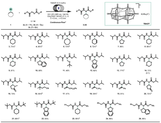 圖3. 反應(yīng)底物范圍研究。